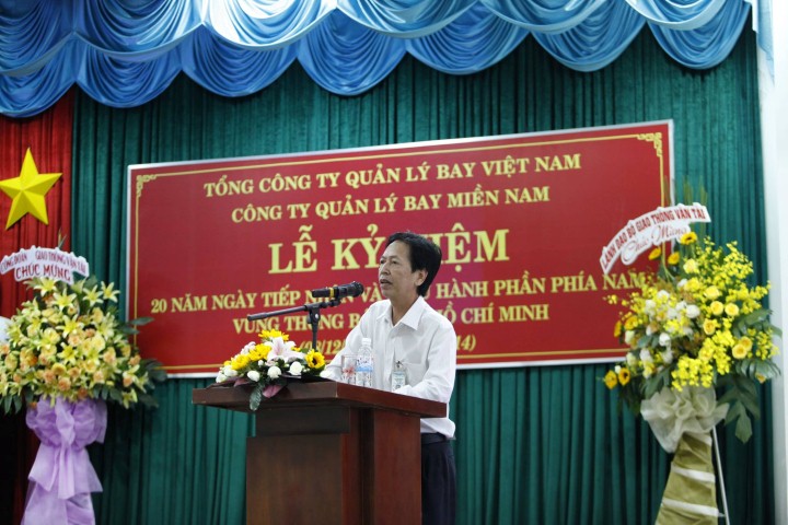 Kỷ niệm 20 năm tiếp nhận và điều hành phần phía Nam vùng thông báo bay Hồ Chí Minh